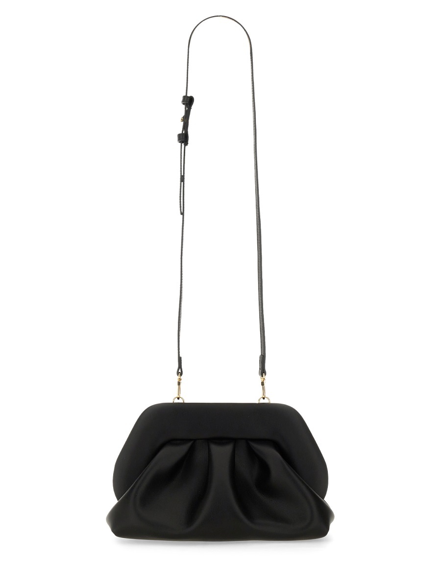 Themoirè Adjustable Shoulder Bag In Black