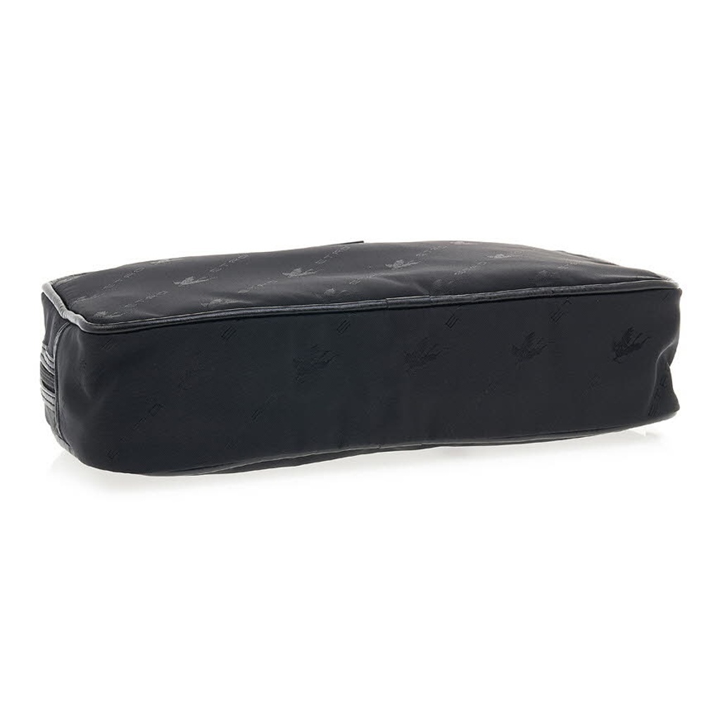 Etro Zipper Clutch In Black