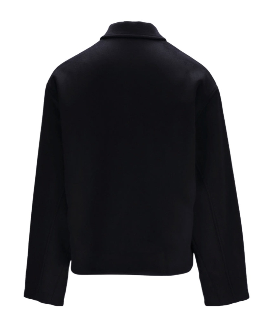 Balenciaga Long-sleeved Casual Jacket In Black