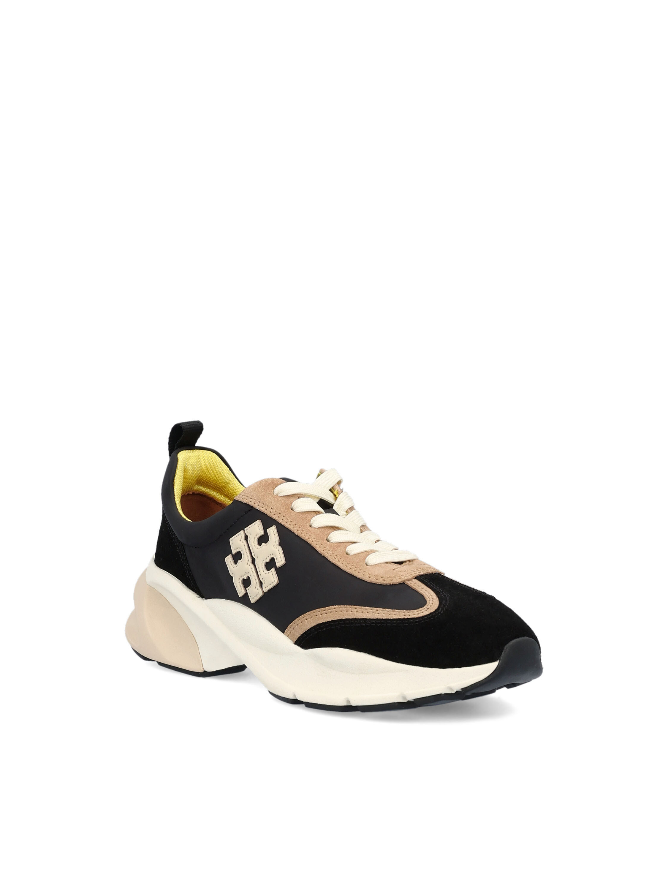 Tory Burch Good Luck Low-top Sneakers In Black