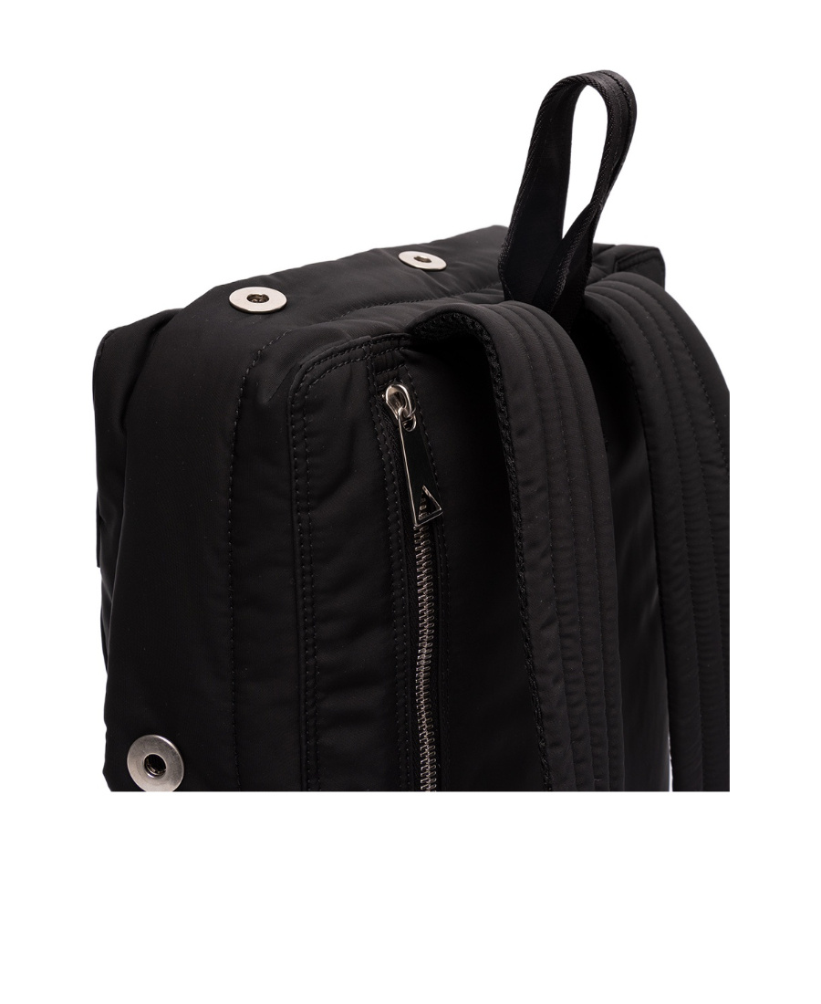 Bottega Veneta Zip-up Backpack In Black
