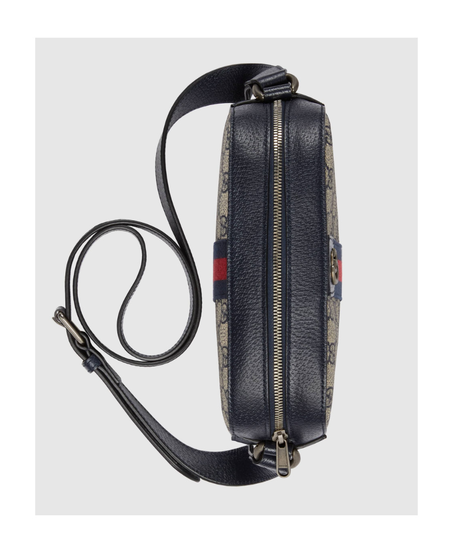 Gucci Ophidia Small Crossbody Bag In Gray
