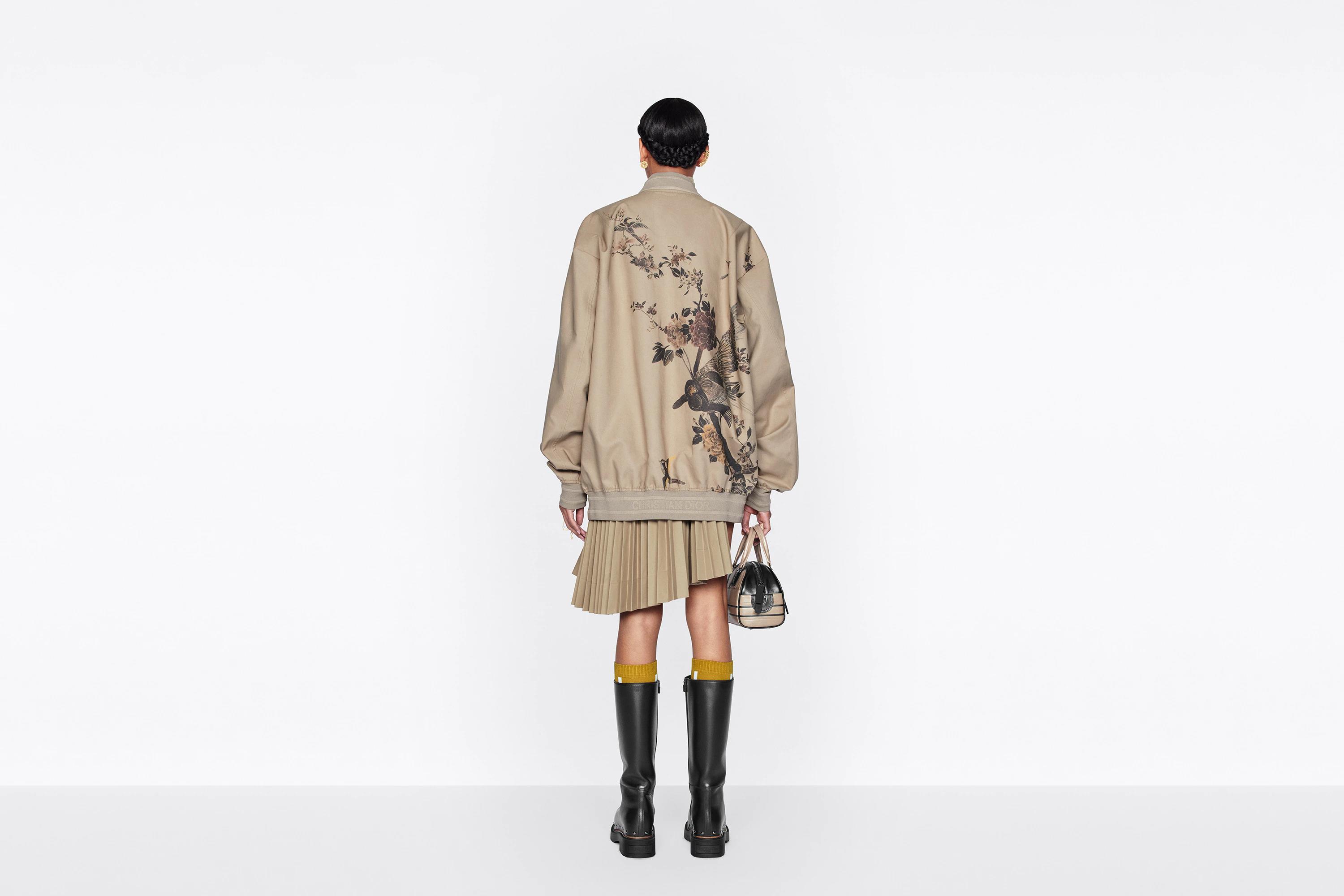 Dior Bomber Jacket In Nude
