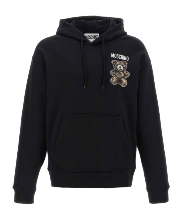 Moschino Long Sleeve Sweatshirt In Black