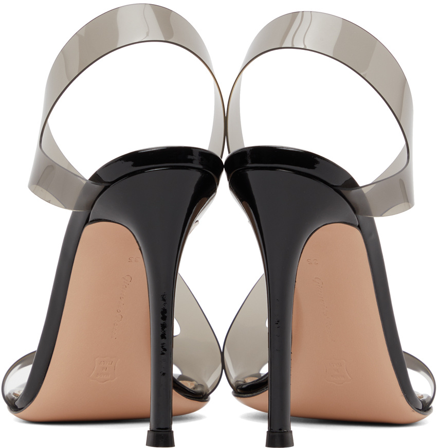 Gianvito Rossi Metropolis Twisted Stiletto-heeled Sandals In Multicolor