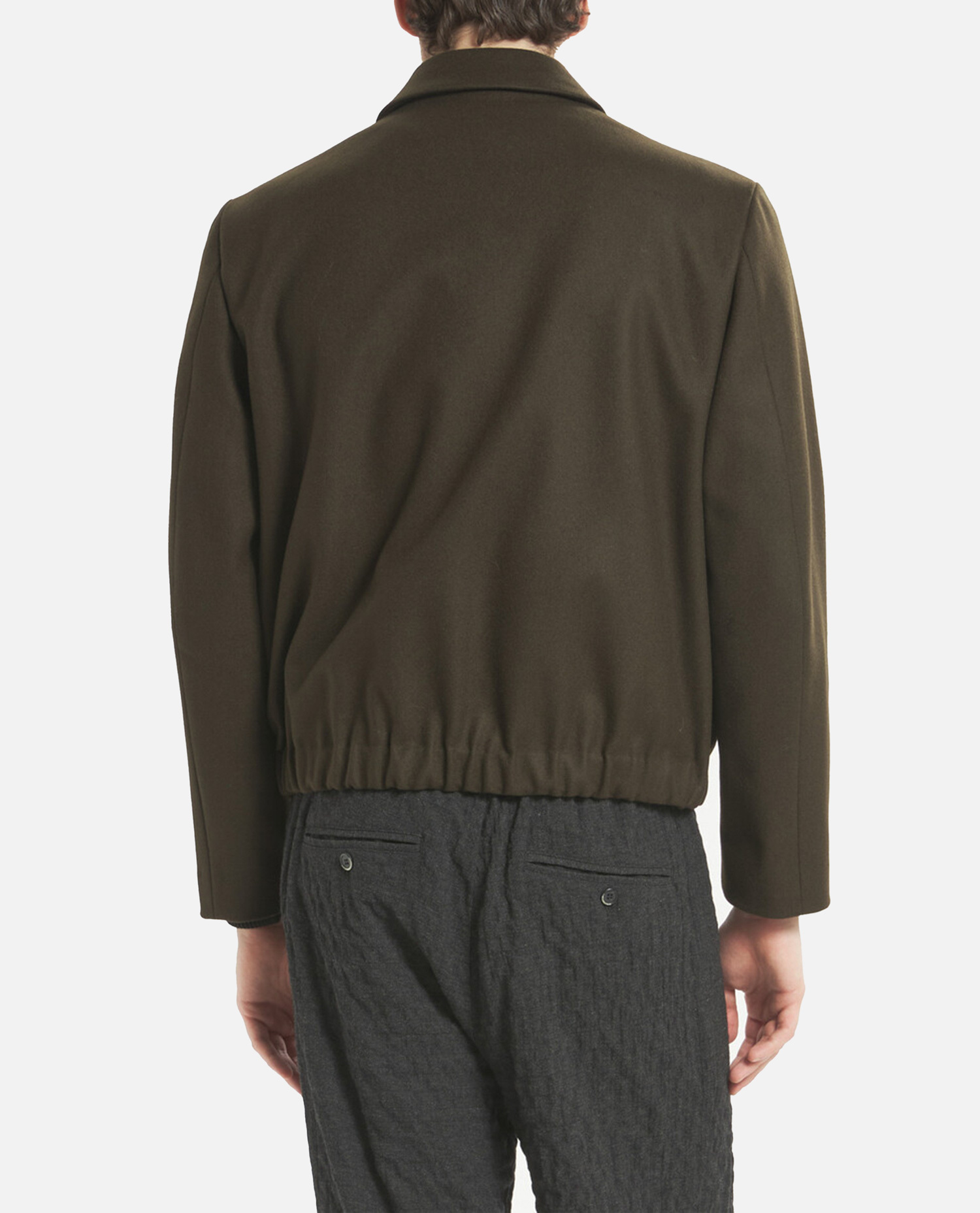Barena Venezia Collared Zip-fastening Jacket In Brown