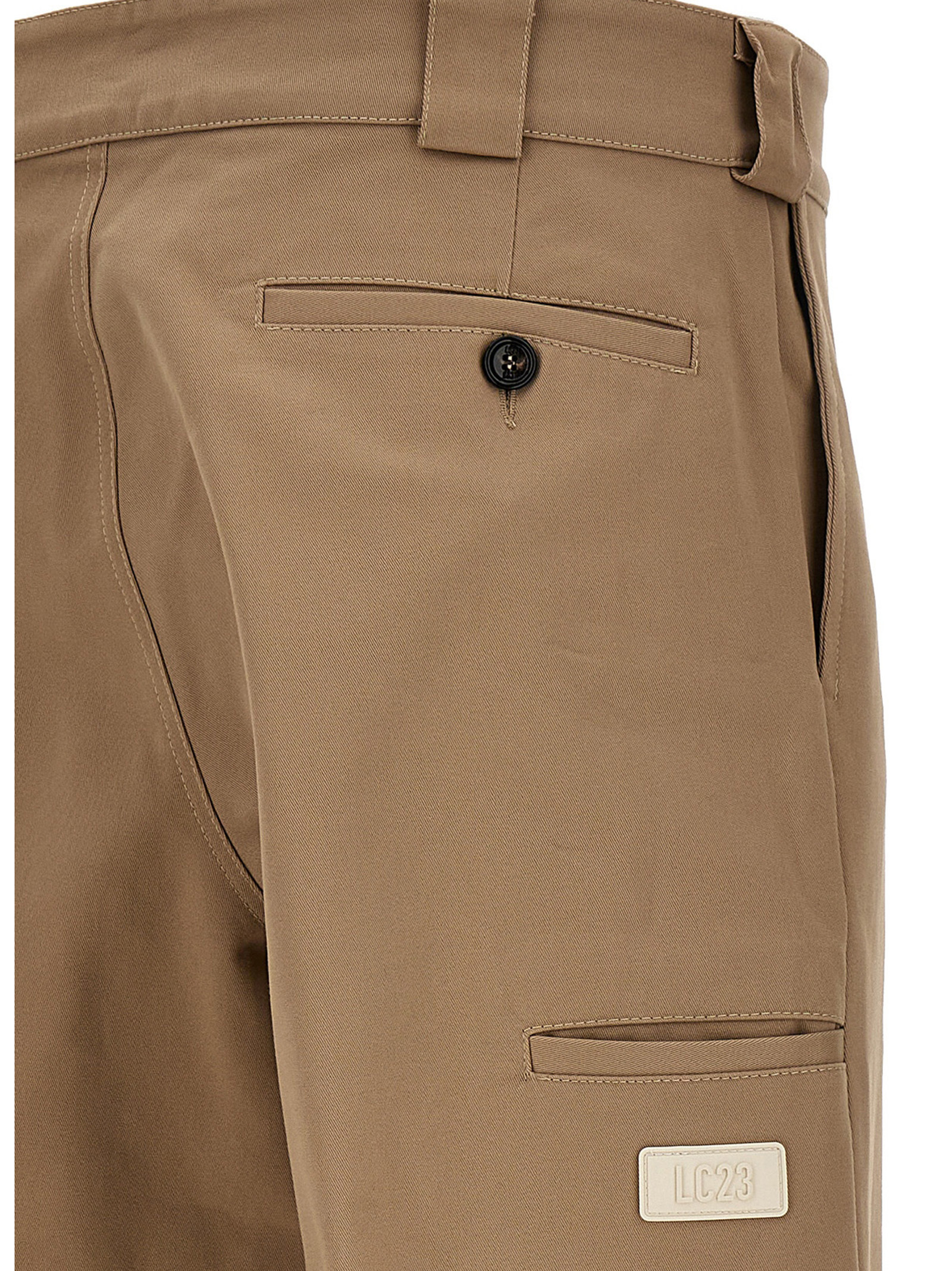 Lc23 Straight Trousers In Brown