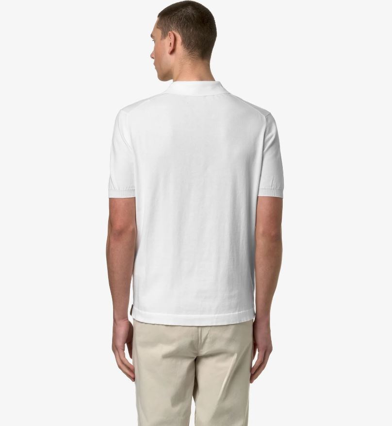 K-way Vincelle Light Stretch Jersey In White