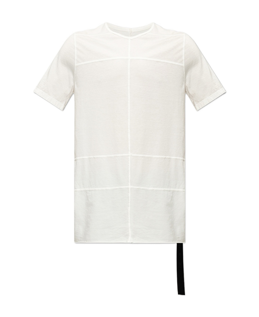 Rick Owens Drkshdw Seam-detail Short-sleeve T-shirt In White
