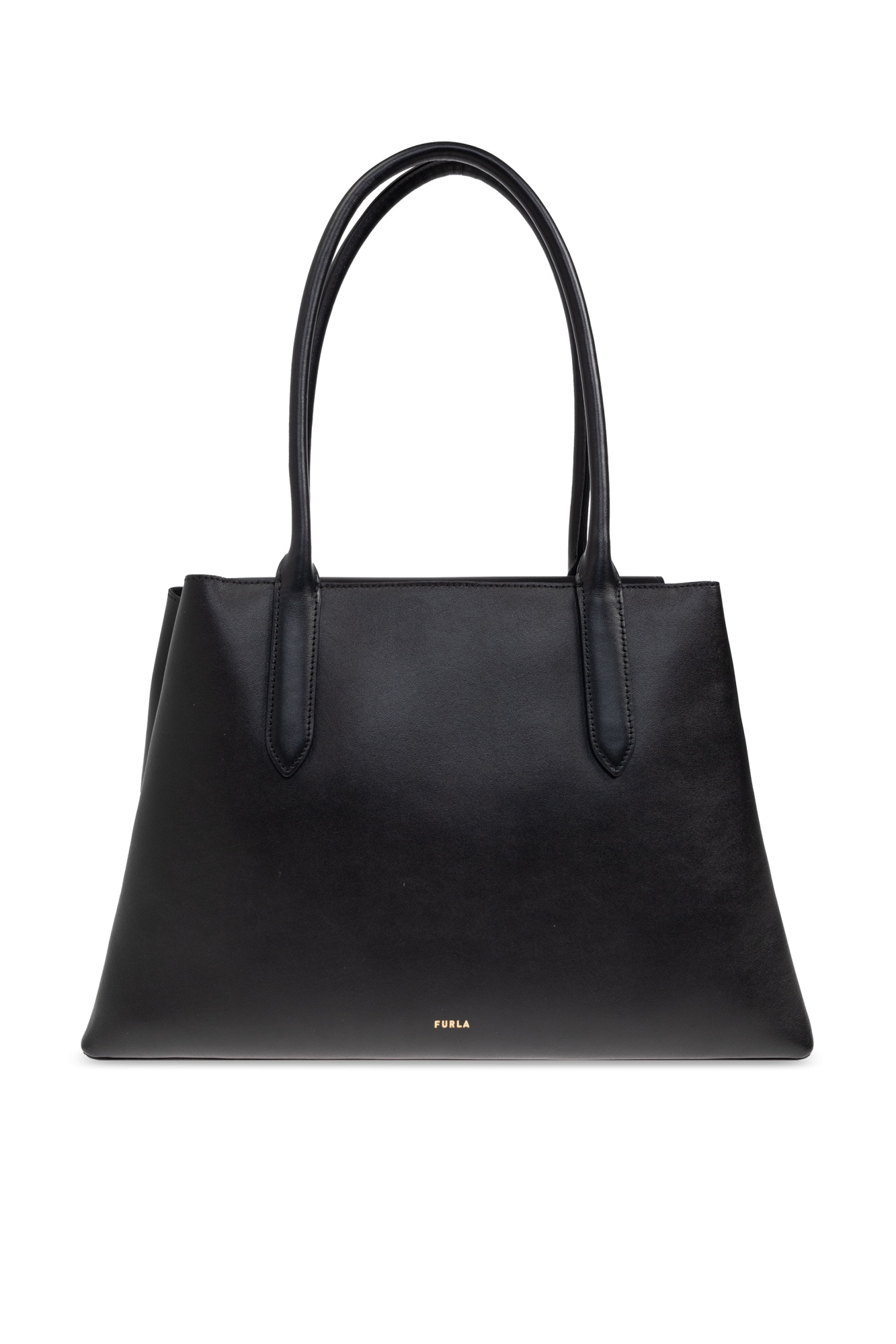 Furla Large Shoulder Bag In Black