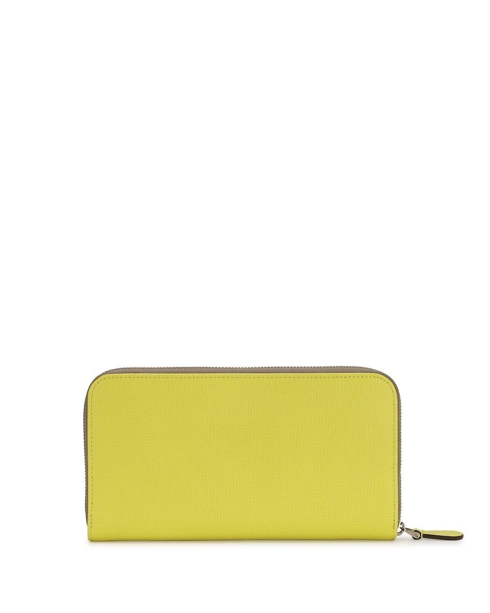 Bally Zipper Purse In Yellow
