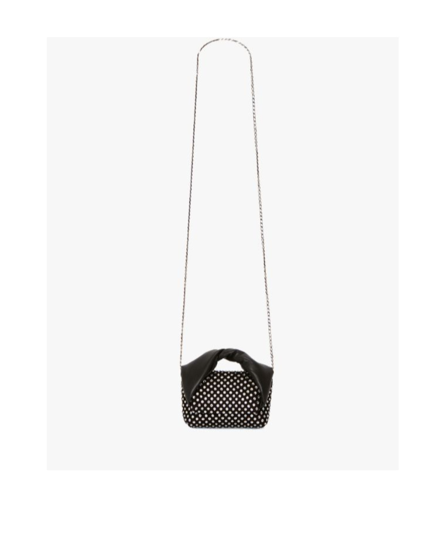 Shop Jw Anderson Mini Twister Crystal Bag In Black