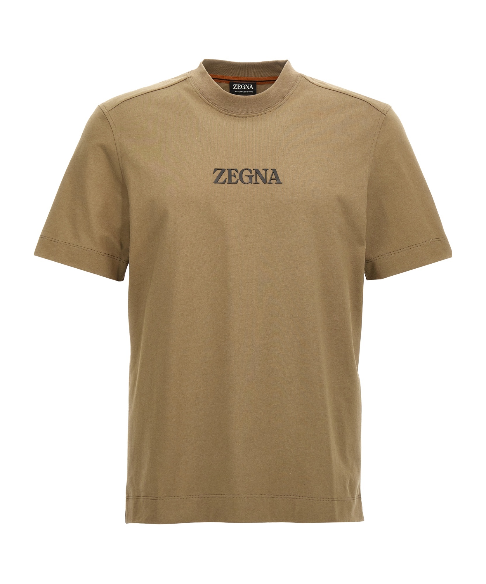 ZEGNA LOGO-PRINT T-SHIRT
