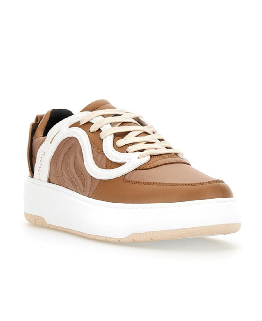 Stella Mccartney Two-tone Vegea S Wave 1 Sneakers In White