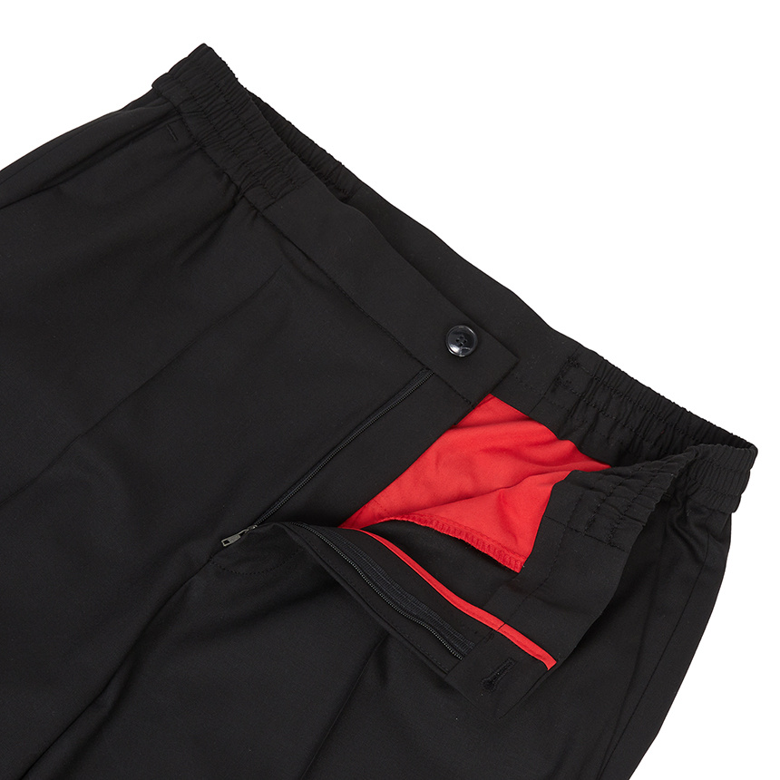 Hugo Boss Tapered Trousers In Black