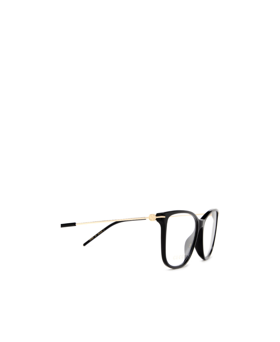 Gucci Wayfarer-contrast-frame Glasses In Black