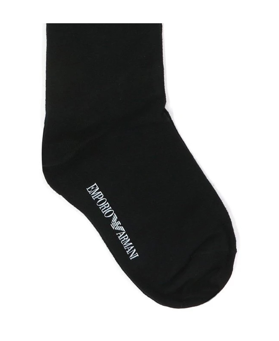 EMPORIO ARMANI LOGO KNITTED SOCKS