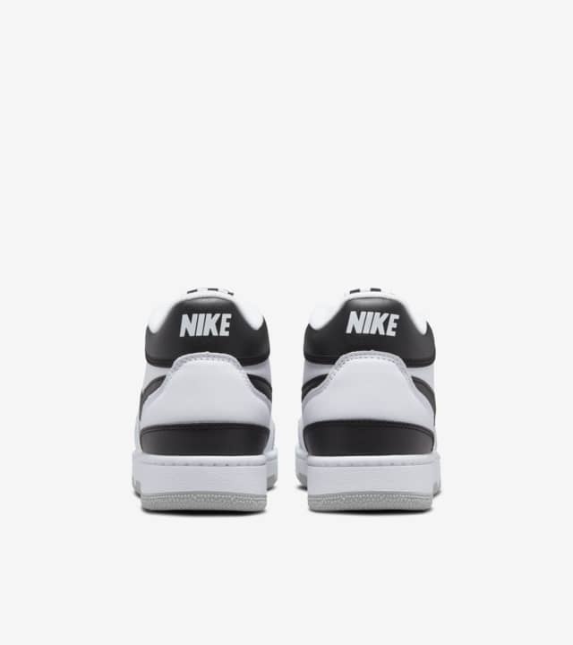 Nike Mac Attack Leather And Mesh Sneakers In White