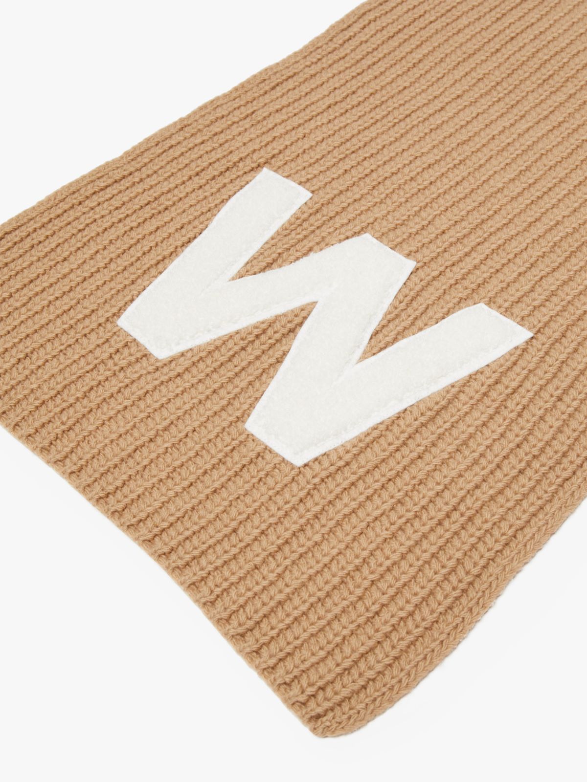 Weekend Max Mara Wool Yarn Scarf In Brown