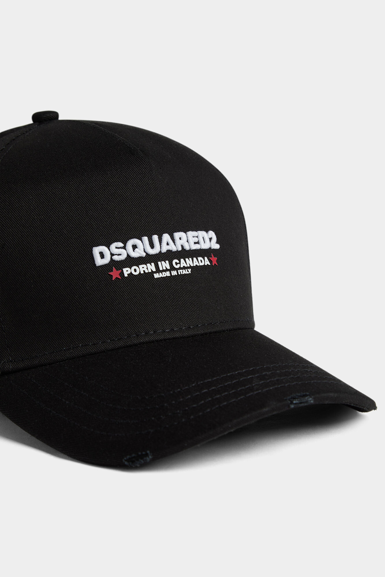 Shop Dsquared2 Rocco Twill Hat In Black