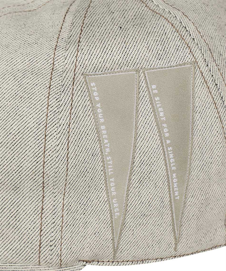 Rick Owens Drkshdw Logo Hat In White