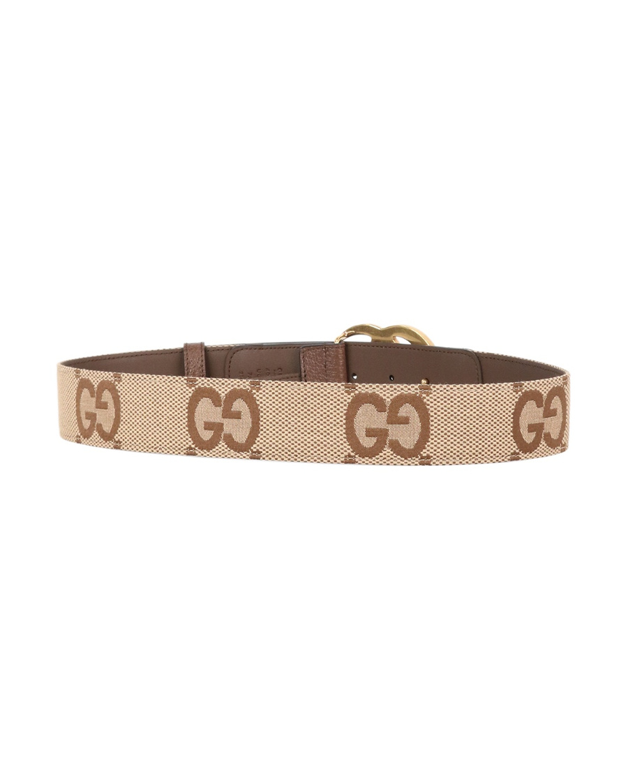 Gucci Logo-plaque Buckle-fastening Belt In Brown