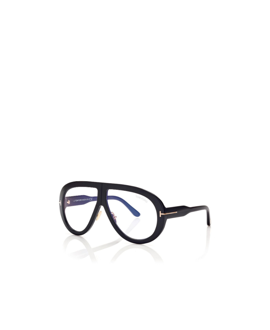 Tom Ford Eyewear Pilot Frame Sunglasses In Black