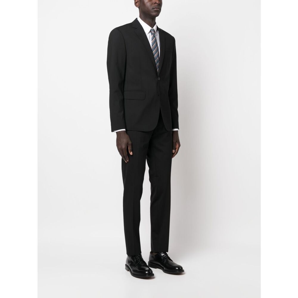Dsquared2 Single-breasted Two-piece Suit In Black