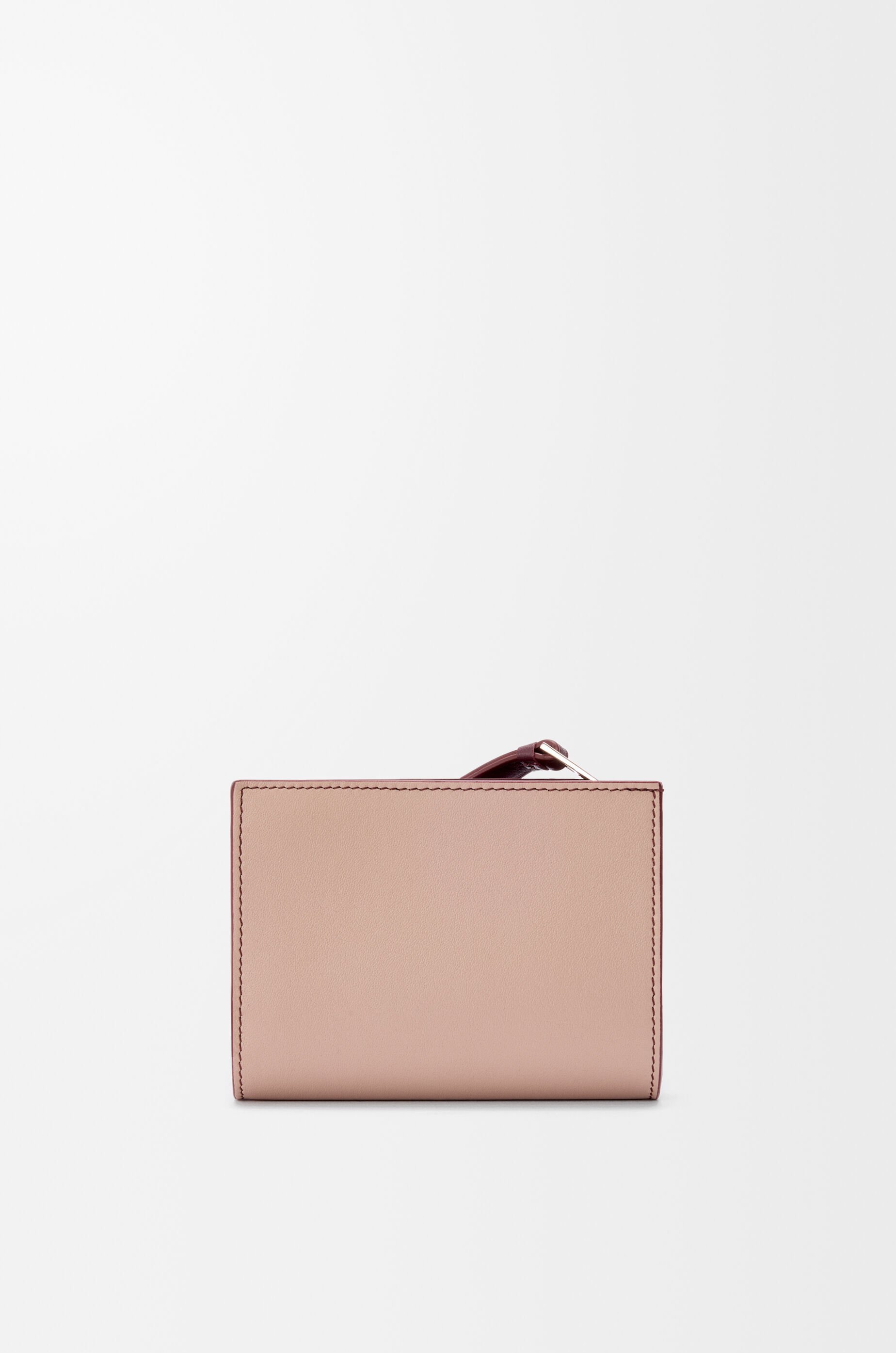 Loewe Leather Puzzle Compact Wallet In Multi