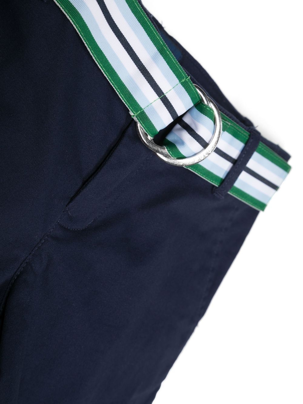 Polo Ralph Lauren Belt Ring Shorts In Black