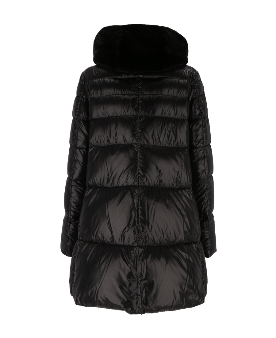 Herno Ultralight Puffer Coat In Black