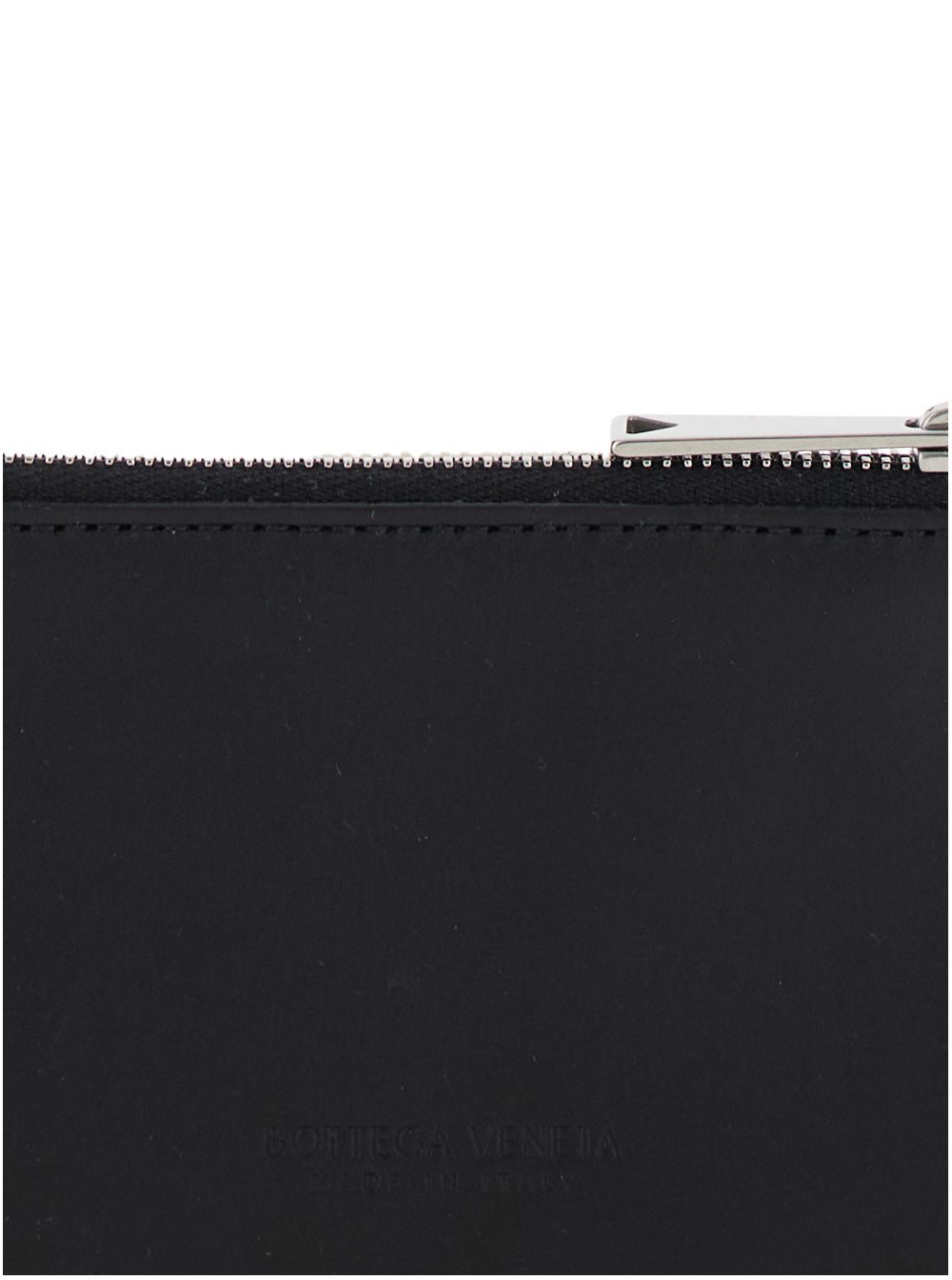 Bottega Veneta Black Card-holder With Intreccio Motif In Leather Man In Black