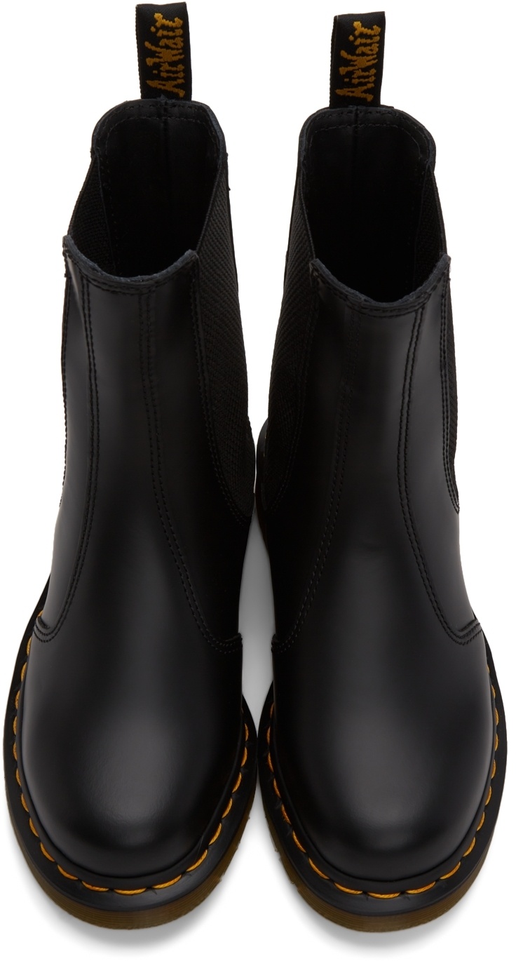 Dr. Martens' Smooth Chelsea Boots In Black