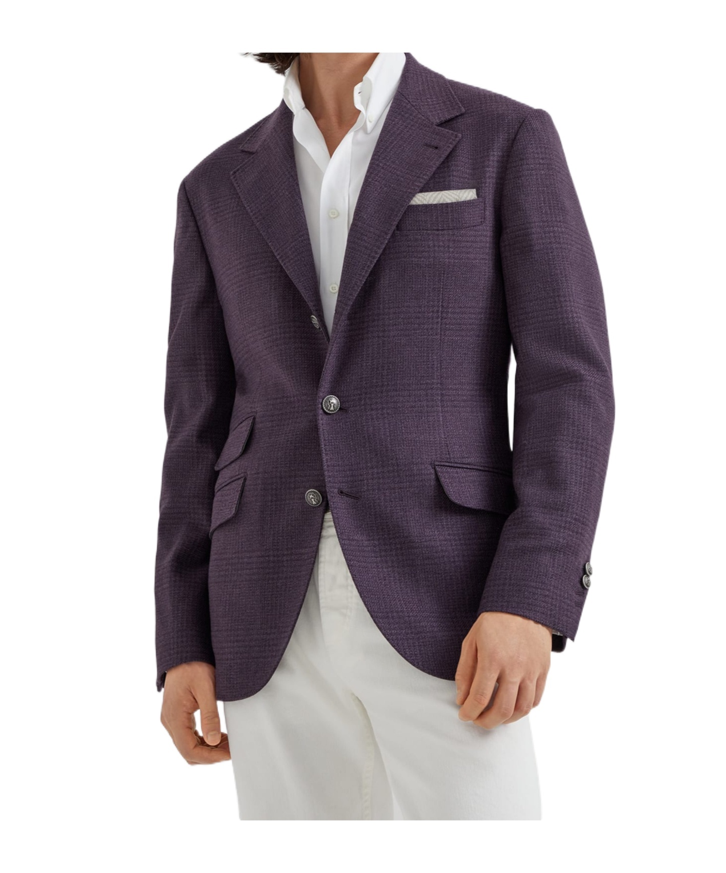 Brunello Cucinelli Single-breasted Blazer In Black