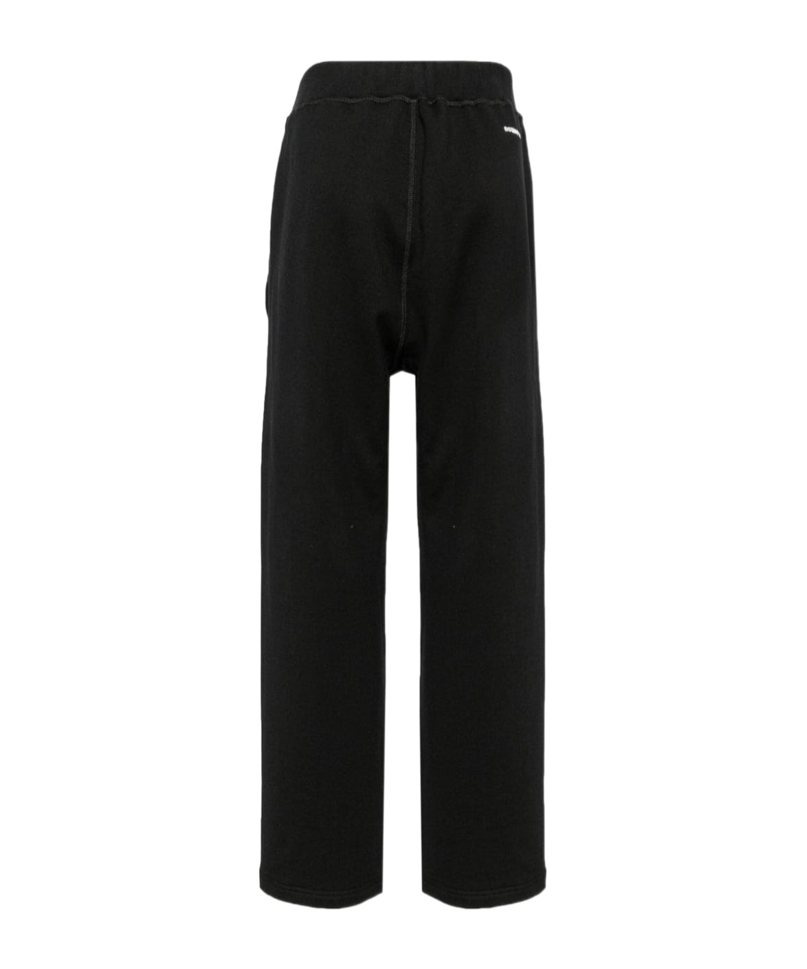 Dsquared2 Logo-appliqué Straight-leg Track Pants In Black