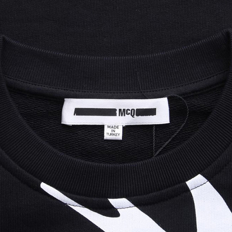Mcq By Alexander Mcqueen Long Sweater-style Dress In Black