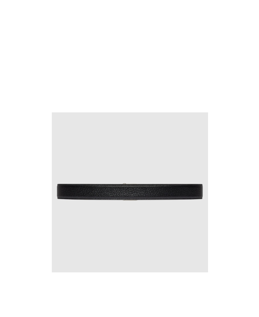 GUCCI INTERLOCKING-G LEATHER BELT 