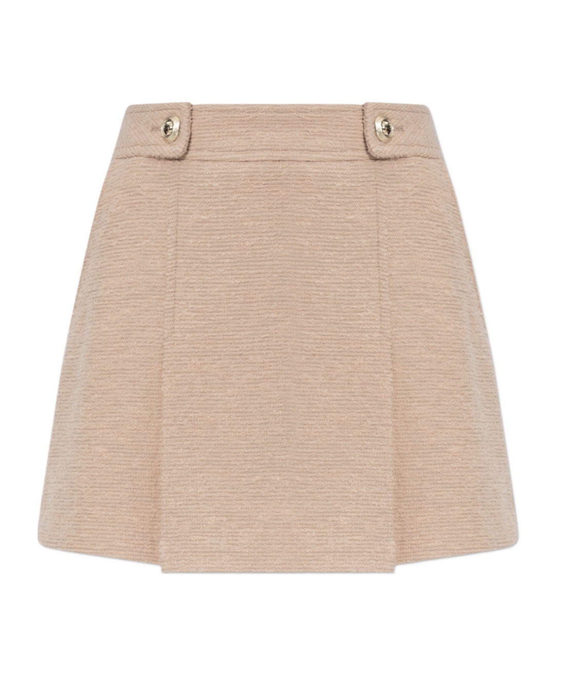 Tom Ford Bouclé Mini Skirt In Nude