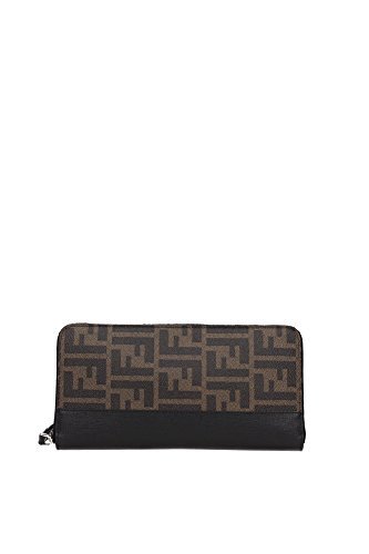 Fendi Long Wallet In Black