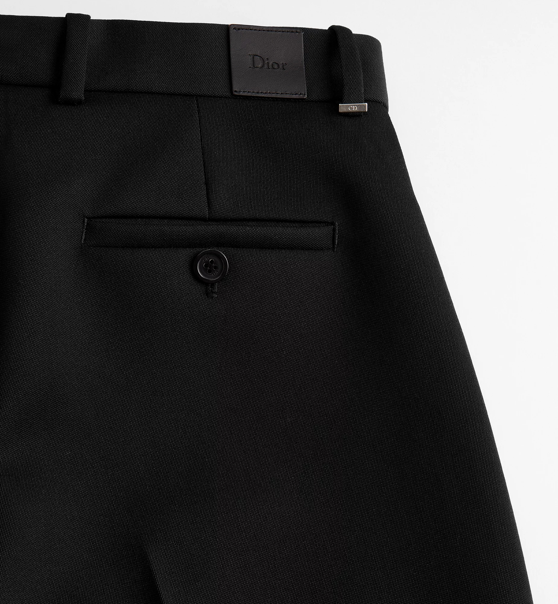 Dior Regular-fit Pants In Black