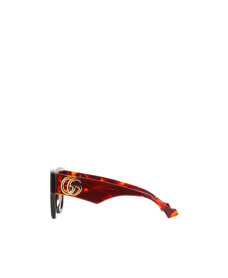 Gucci Womens Black Gc002123 Gg1422s Cat-eye-frame Acetate Sunglasses In Pink