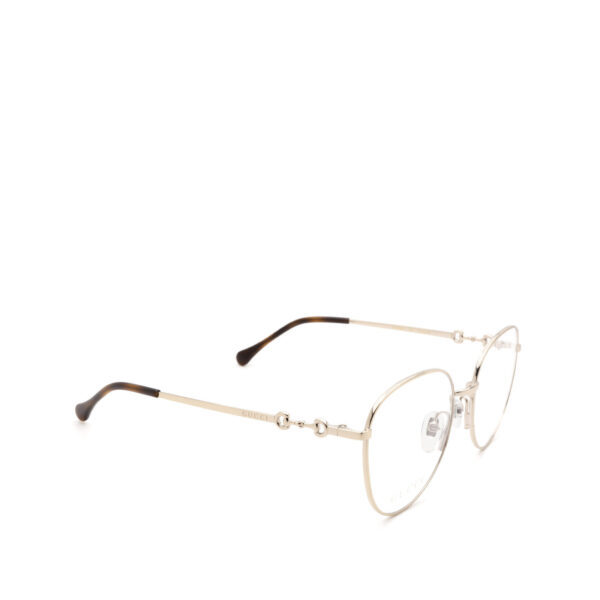 Gucci Round Frame Flat Mirror In Gray