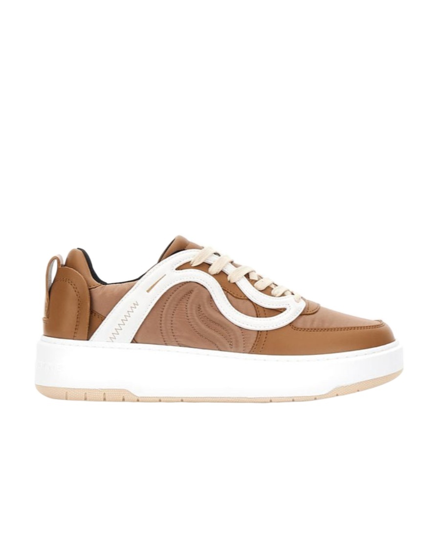 Stella Mccartney Two-tone Vegea S Wave 1 Sneakers In White