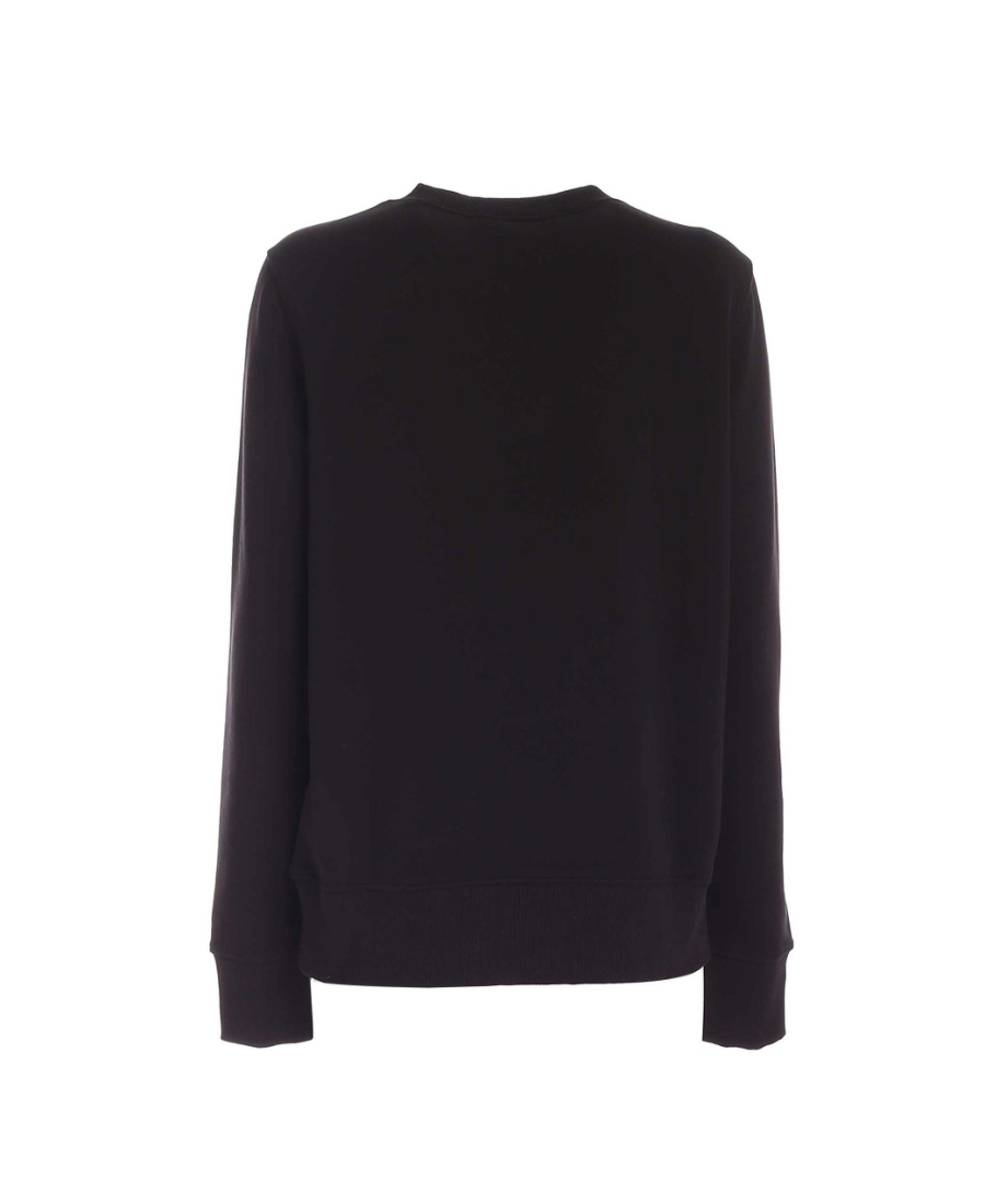 Versace Jeans Rococo Crystal Motif Sweatshirt In Black