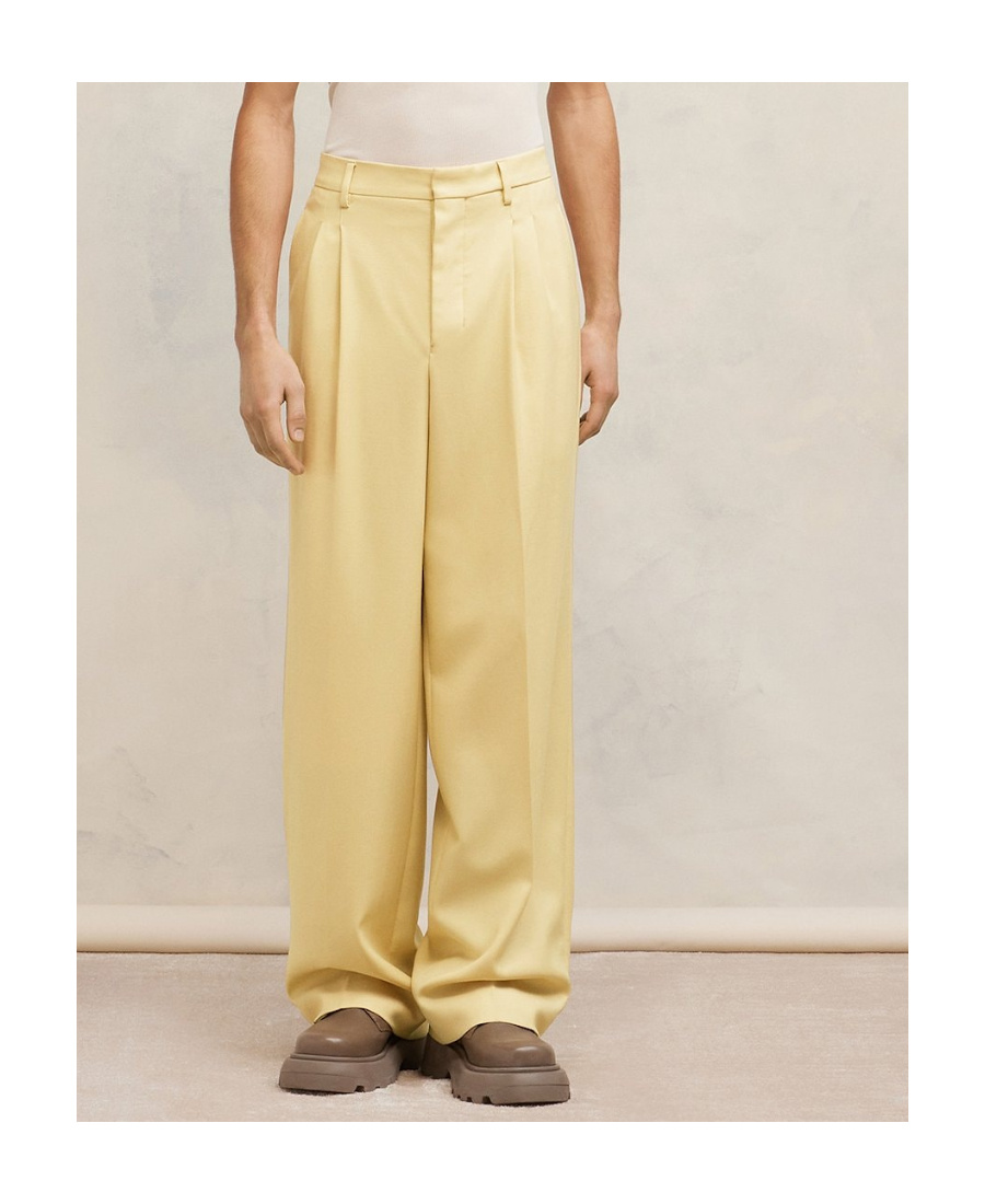 AMI ALEXANDRE MATTIUSSI AMI FLARED STRAIGHT FIT TROUSERS