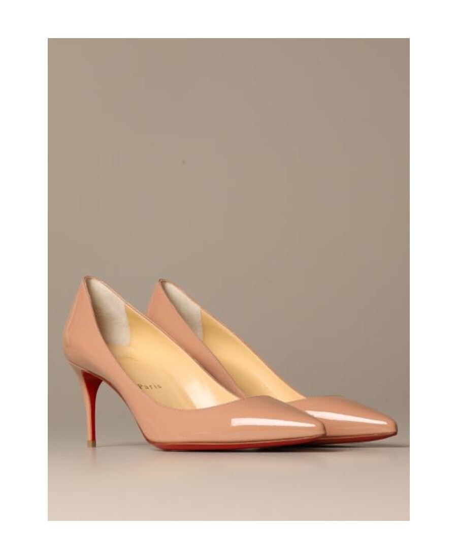 Christian Louboutin Kate 70 Pumps In Nude