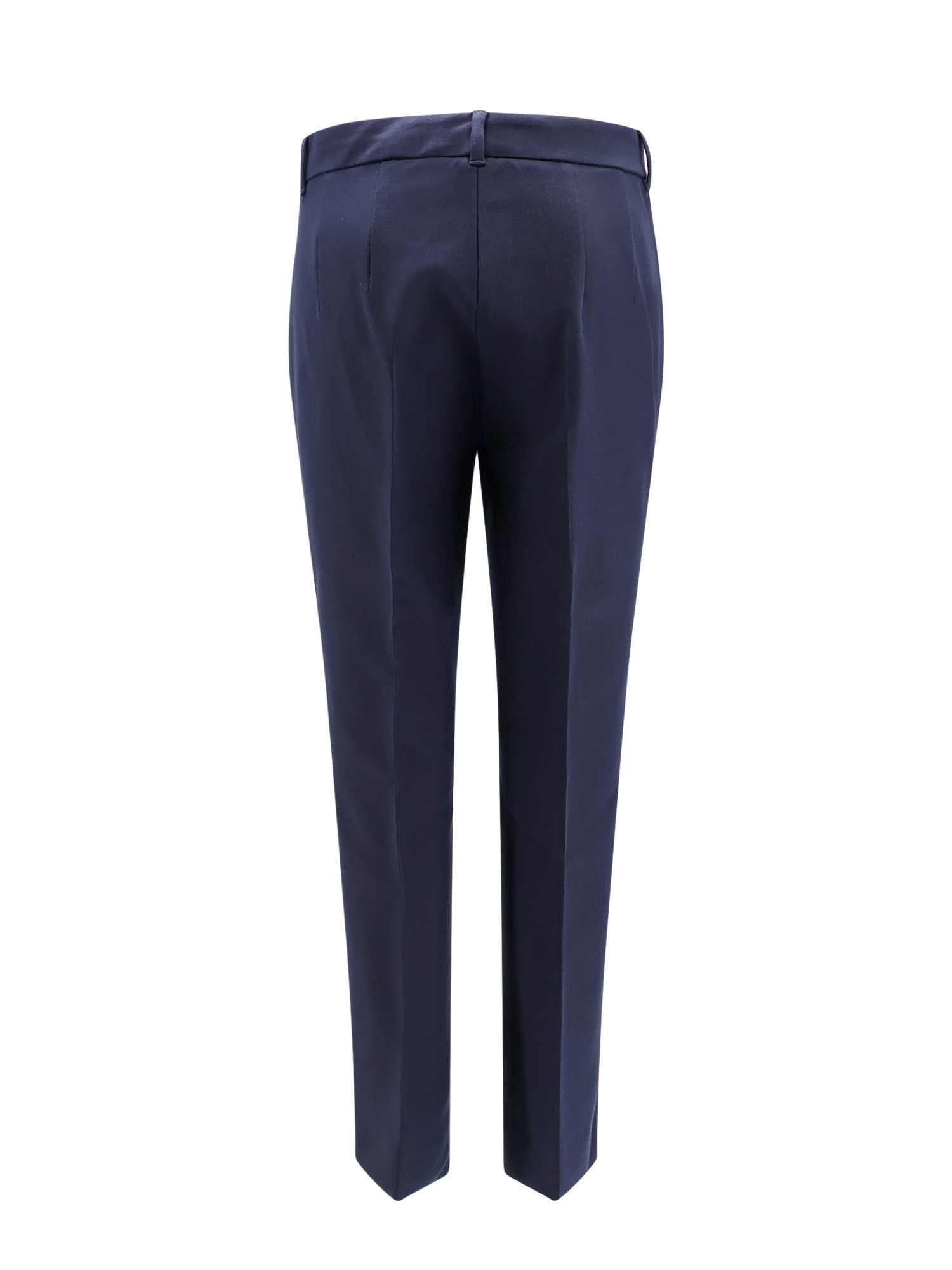 Max Mara Belt-loop Casual Pants In Blue