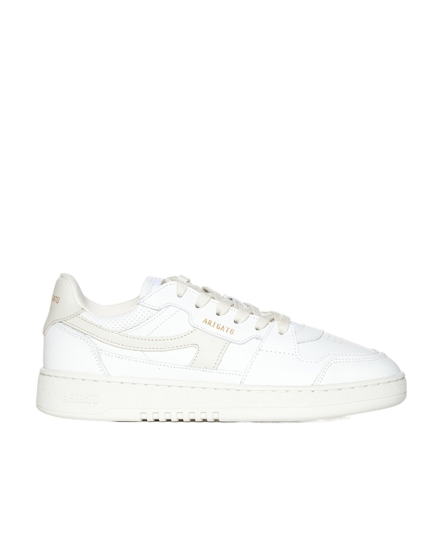 Axel Arigato Dice Stripe Leather Sneakers In White