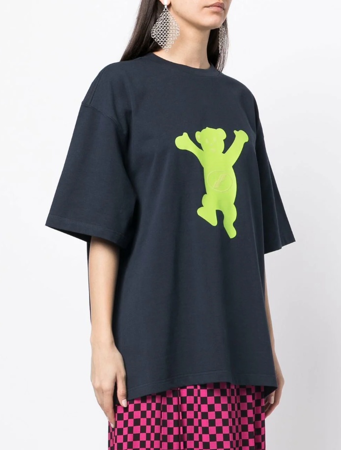 We11 Done Graphic-print Oversized T-shirt In Black