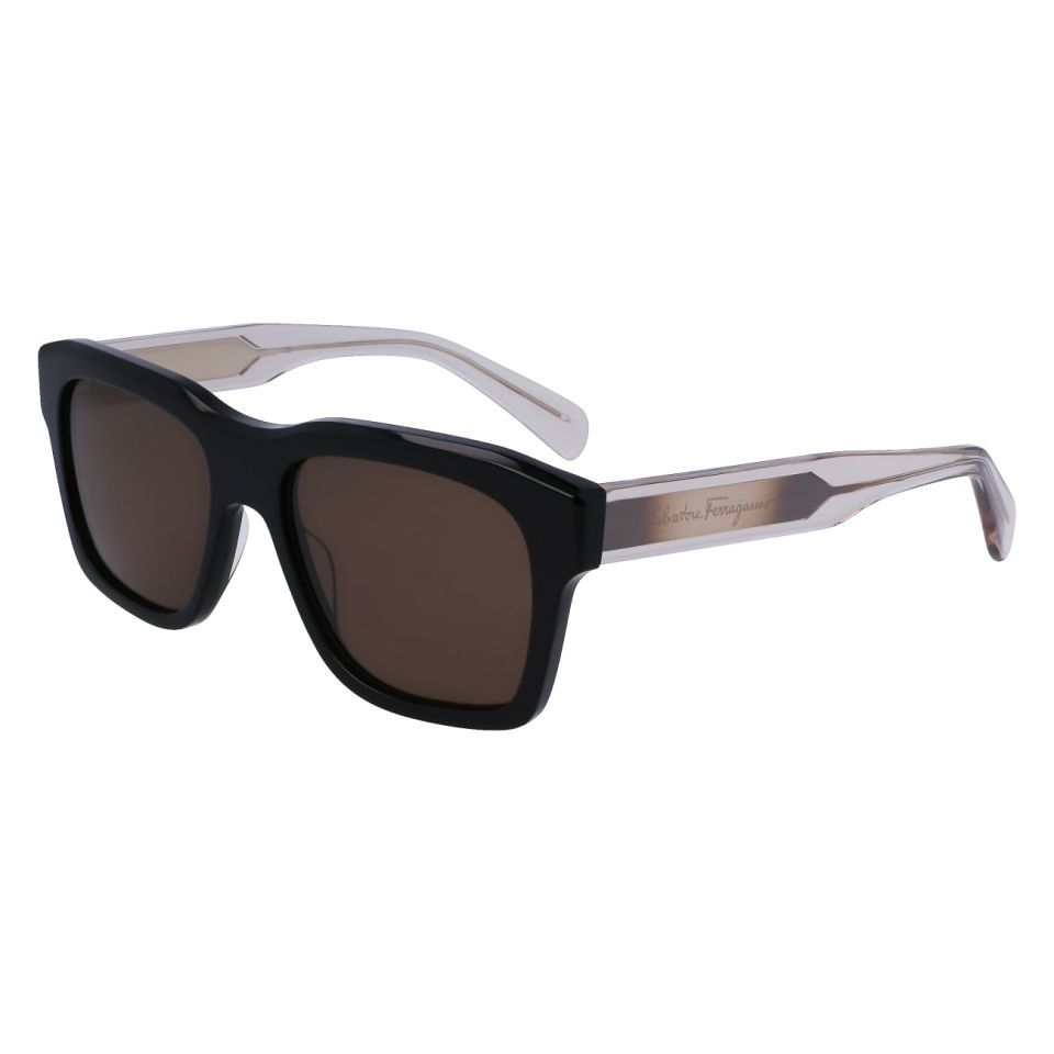 Ferragamo Square Sunglasses, In Brown